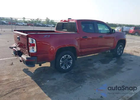 2021 Chevrolet Colorado 4Wd Short Box Z71 from USA, damaged, VIN 1GCGTDEN4M1113032